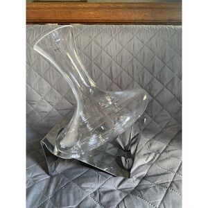 Brazilian Riva Decanter with Support Stand